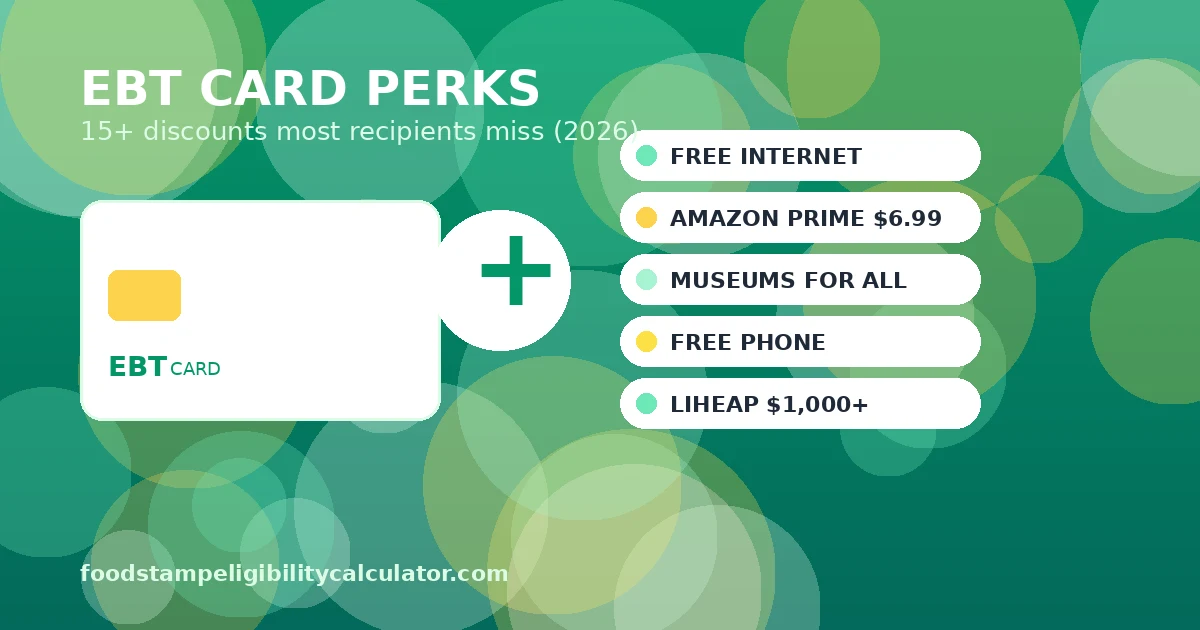 15+ Free Discounts You Get With an EBT Card in 2026 (Most People Miss These)