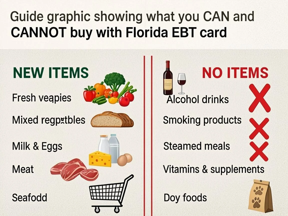 Florida EBT Card Usage Guide - Where to Shop and What to Buy