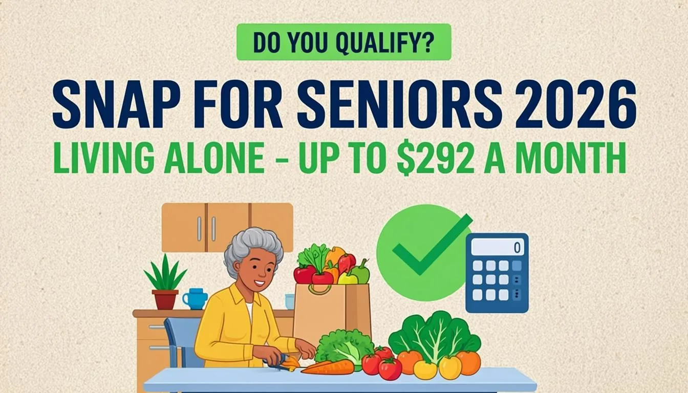SNAP for Seniors Living Alone: 2026 Eligibility, Income Limits, and How to Apply