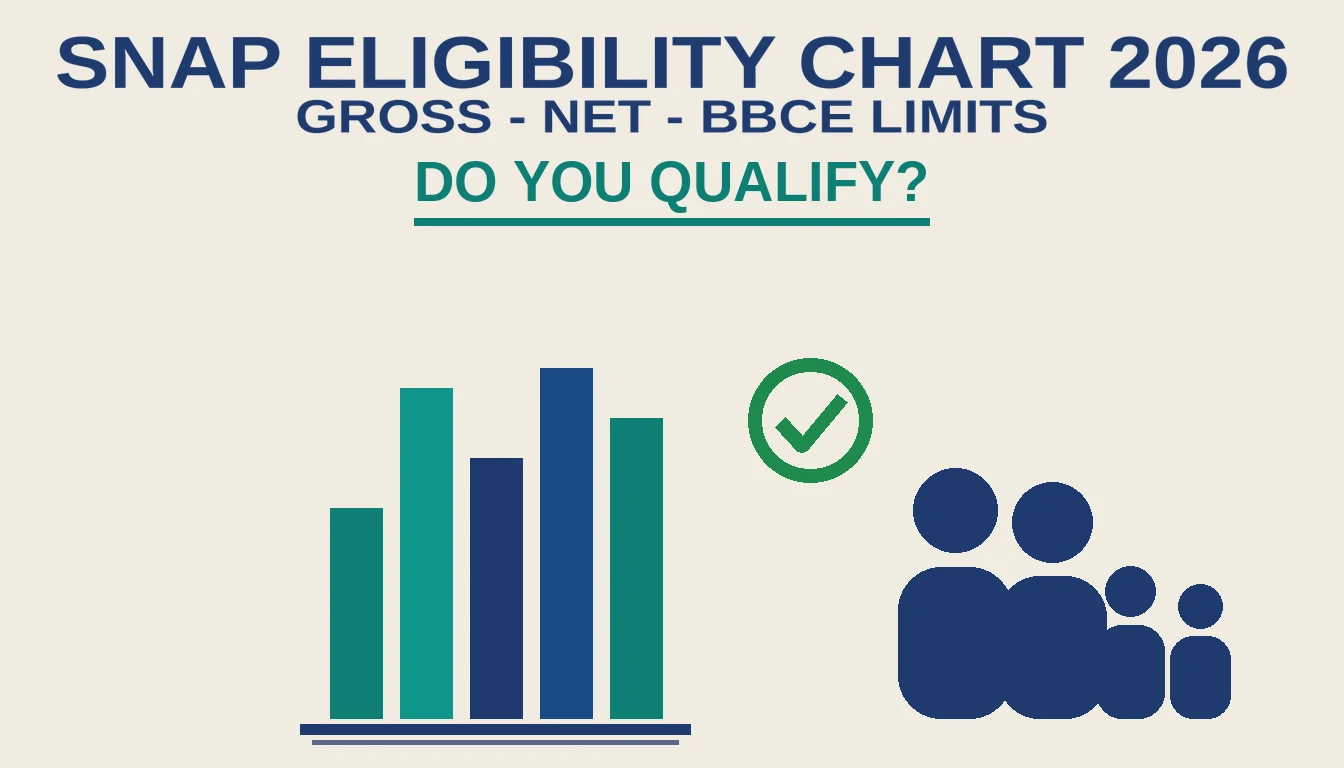 SNAP Income Eligibility Chart 2026: Complete Guide to Gross & Net Income Limits