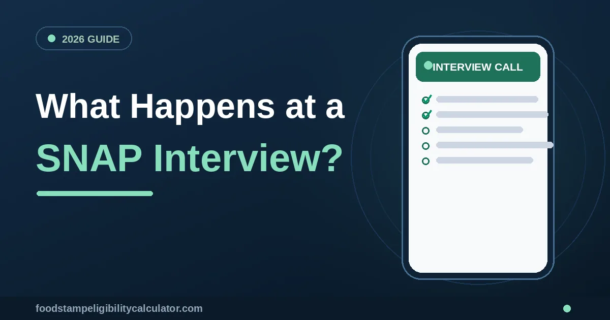 SNAP Interview Guide: What to Expect